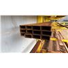 Image 7 : LARGE ASSORTMENT STEEL STOCK MATERIAL - FLAT BAR, SQUARE TUBE, RECTANGULAR TUBE AND U TUBE