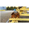 Image 5 : LARGE GROUP OF ASSORTED SIZE ANGLE BAR *RACK NOT INCLUDED*
