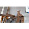 Image 2 : MATERIAL RACK WITH ASSORTED METAL MATERIAL INCLUDED APPROX 4'W X 3'D X 6'H