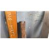 Image 4 : MATERIAL RACK WITH ASSORTED METAL MATERIAL INCLUDED APPROX 4'W X 3'D X 6'H