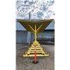 Image 3 : YELLOW LARGE MATERIAL RACK WITH ROOF APPROX 21'L X 13'W X 12'H *STEEL CONTENTS NOT