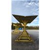 Image 4 : YELLOW LARGE MATERIAL RACK WITH ROOF APPROX 21'L X 13'W X 12'H *STEEL CONTENTS NOT