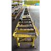 Image 3 : 24'L YELLOW HEAVY DUTY MATERIAL ROLLER APPROX 24'L X 2'W X 3'H WITH 4' MATERIAL ROLLER INCLUDED