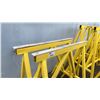 Image 3 : PAIR OF 4'H YELLOW HEAVY DUTY SAW HORSES APPROX 4'L