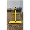 Image 2 : YELLOW MATERIAL STAND APPROX 66"L X 36"W X 49"H *LOCATED OUTSIDE*