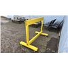 Image 3 : YELLOW MATERIAL STAND APPROX 66"L X 36"W X 49"H *LOCATED OUTSIDE*
