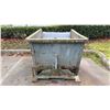Image 4 : BLUE FORKLIFT DUMP BIN APPROX 40"W X 57"L X 35"H
