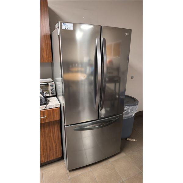 LG STAINLESS STEEL FRONT 3 DOOR REFRIGERATOR