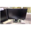 Image 3 : 2 DELL 24" COMPUTER MONITORS, WIRELESS KEYBOARD/MOUSE & YEALINK PHONE