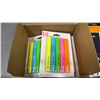 Image 2 : LARGE LOT OF ASSORTED BATTERIES, CASE OF HIGHLIGHTERS & MORE