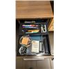 Image 2 : LIGHT BROWN CONTEMPORARY 2 DRAWER DESK WITH KEY