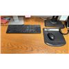 Image 4 : 2 DELL 24" COMPUTER MONITORS, KEYBOARD, MOUSE & YEALINK PHONE