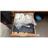Image 2 : 2 PC 4 DRAWER OAK OFFICE DESK