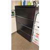 Image 1 : PERFORMANCE BLACK METAL 4 DRAWER LATERAL FILING CABINET