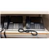 Image 2 : 3 YEALINK PHONES, PHONE HUB, DIGITAL THERMOMETER, SCREEN PROTECTORS, DOCK STATION