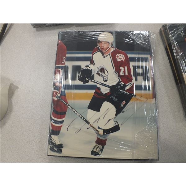 Colorado Avalanche Peter Forsberg & Claude Lemieux Hockey Pictures