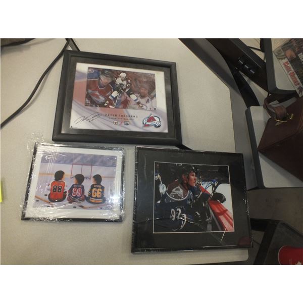 Three Hockey Pictures