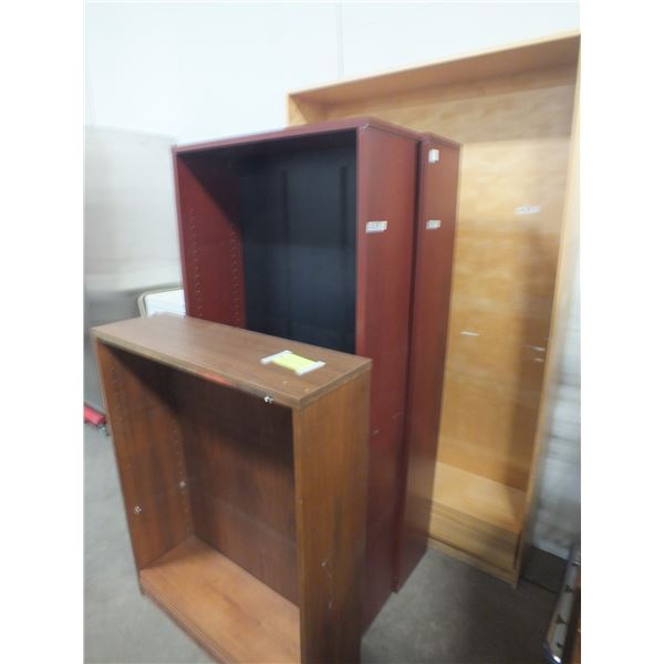 5 Assorted Bookshelves