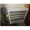 Image 1 : 5 Drawer Storage Cart On Wheels