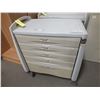 Image 1 : 5 Drawer Storage Cart On Wheels