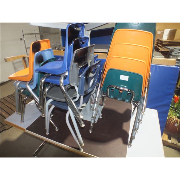 16 Kids Stacking Chairs & 2 Tables