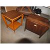 Image 1 : 3 Wooden End Tables