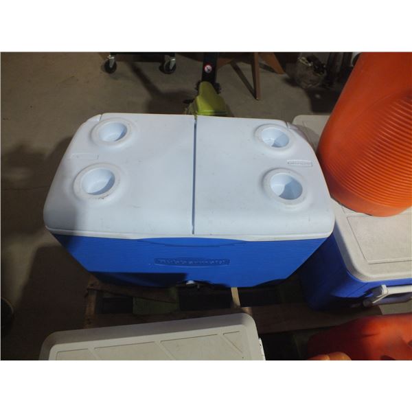 2 Coolers & 1 Beverage Cooler