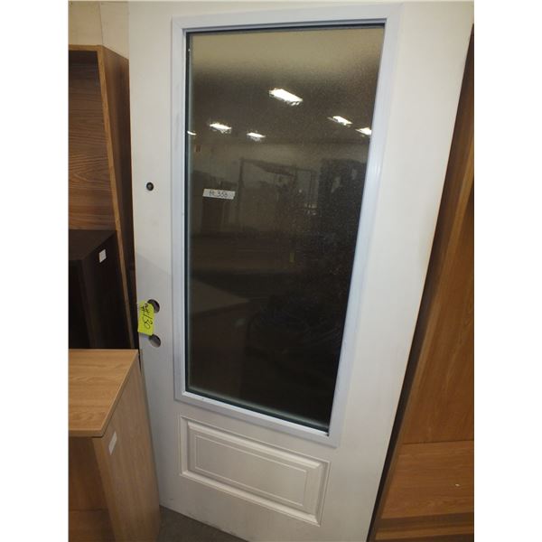 Exterior White Door