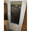 Exterior White Door