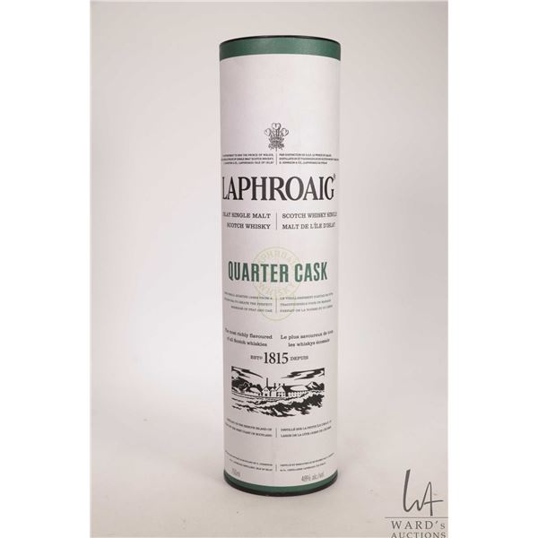 Laphroaig / Quarter Cask / Islay Single Malt Scotch Whisky / 750ml / 48% ABV Note: Alcohol cannot be