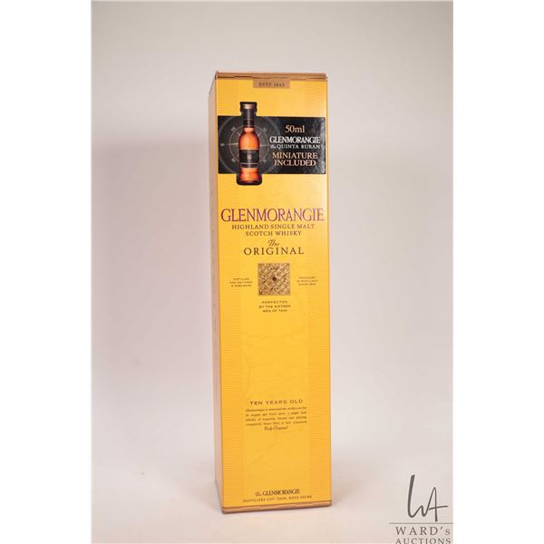 Glenmorangie / The Original / Aged 10 Years / Highland Single Malt Scotch Whisky / 750ml / 40% ABV /