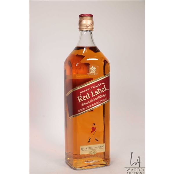 Johnnie Walker / Red Label / Blended Scotch Whisky / 1.14L / 40% ABV Note: Alcohol cannot be insured