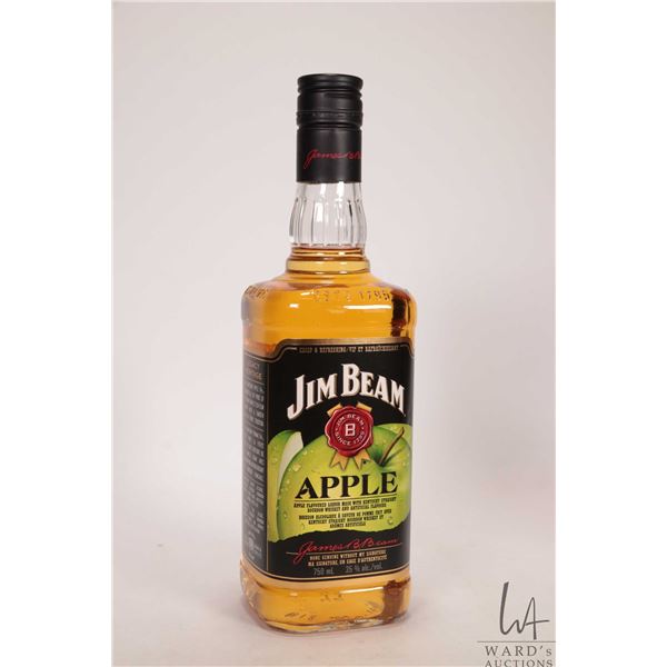 Jim Beam / Apple / Apple Flavoured Bourbon / 750ml / 35% ABV Note: Alcohol cannot be insured by any 