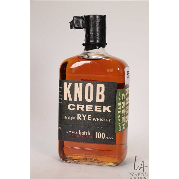 Knob Creek / Straight Rye Whiskey / 750ml / 50% ABV Note: Alcohol cannot be insured by any courier i