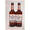 Image 1 : Two bottles of Canadian Club / Canadian Whisky / Edmonton Oilers Edition / 750ml / 40% ABV Note: Alc