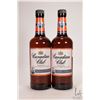 Image 1 : Two bottles of Canadian Club / Canadian Whisky / Edmonton Oilers Edition / 750ml / 40% ABV Note: Alc