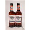 Image 1 : Two bottles of Canadian Club / Canadian Whisky / Edmonton Oilers Edition / 750ml / 40% ABV Note: Alc