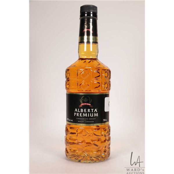 Alberta Premium / Canadian Rye Whisky / 750ml / 40% ABV Note: Alcohol cannot be insured by any couri