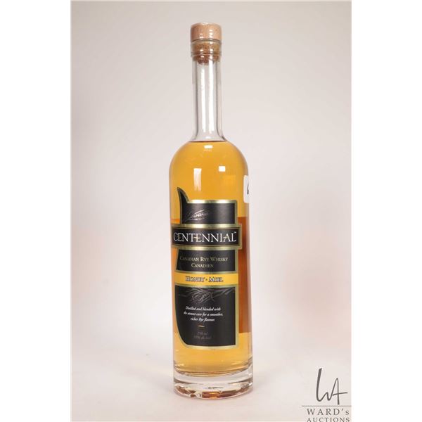 Centennial / Honey Flavoured Canadian Rye Whisky / 750ml / 35% ABV Note: Alcohol cannot be insured b