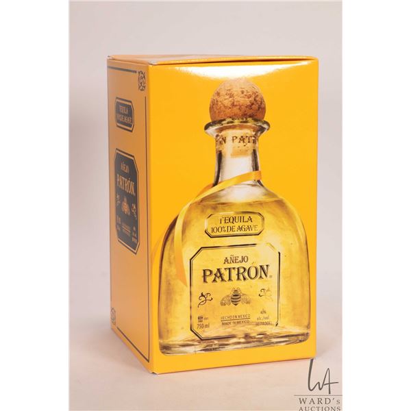 Patron / Anejo / Tequila / 750ml / 40% ABV Note: Alcohol cannot be insured by any courier in Canada.
