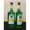Image 1 : Two bottles of Arthur Black / Melon Liqueur / 1.14L / 16% ABV Note: Alcohol cannot be insured by any