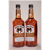 Image 1 : Two bottles of Arthur Black / Amaretto / 1.14L / 16% ABV Note: Alcohol cannot be insured by any cour