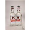 Image 1 : Two bottles of Arhtur Black / Creme De Cacao / 1.14L / 16% ABV Note: Alcohol cannot be insured by an