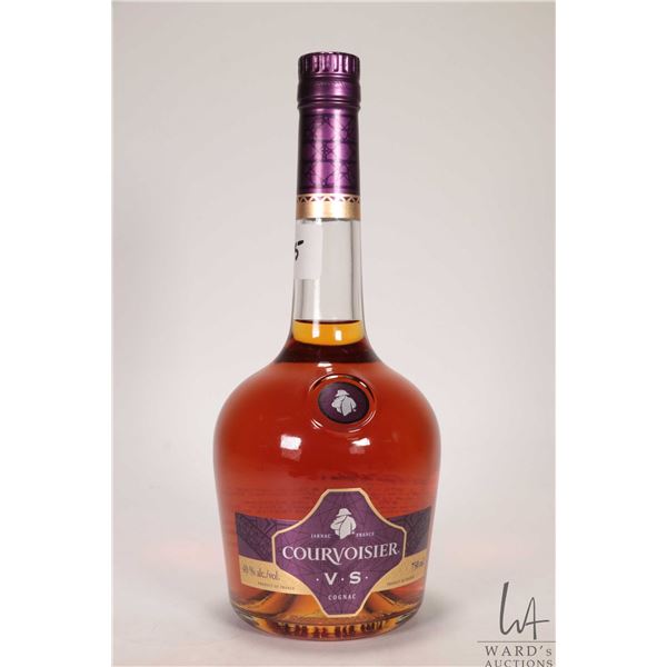 Courvoisier / V.S / Cognac / 750ml / 40% ABV Note: Alcohol cannot be insured by any courier in Canad