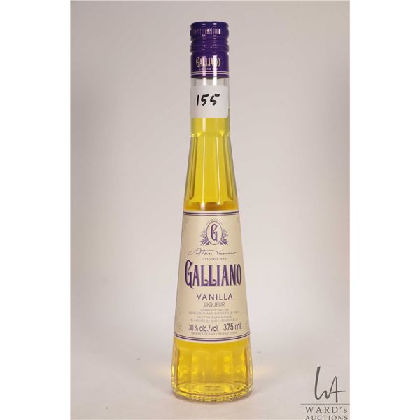 Galliano / Vanilla Liqueur / 375ml / 30% ABV Note: Alcohol cannot be insured by any courier in Canad