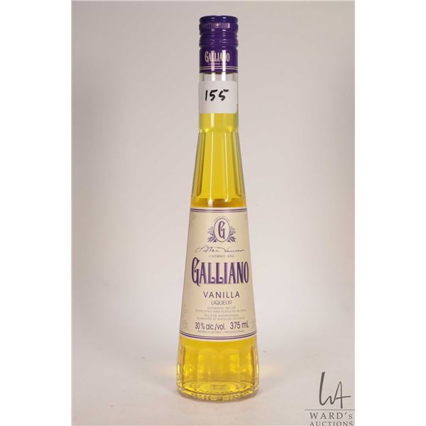 Galliano / Vanilla Liqueur / 375ml / 30% ABV Note: Alcohol cannot be insured by any courier in Canad