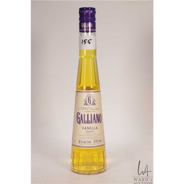 Galliano / Vanilla Liqueur / 375ml / 30% ABV Note: Alcohol cannot be insured by any courier in Canad
