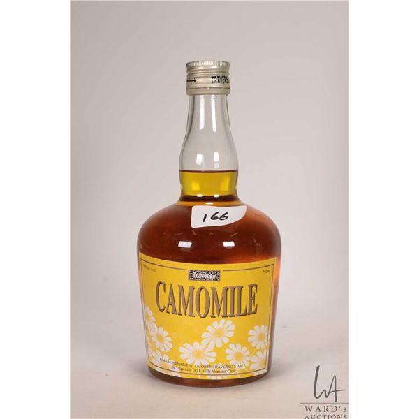Traverso / Camomile / 750ml / 30%ABV Note: Alcohol cannot be insured by any courier in Canada. Local