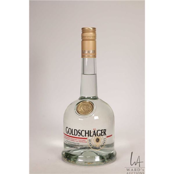 Goldschlager / Cinnamon Schnapps Liquer / 750ml 40% ABV Note: Alcohol cannot be insured by any couri