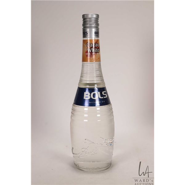 BOLS / Cacao White / 750ml / 24% ABV Note: Alcohol cannot be insured by any courier in Canada. Local